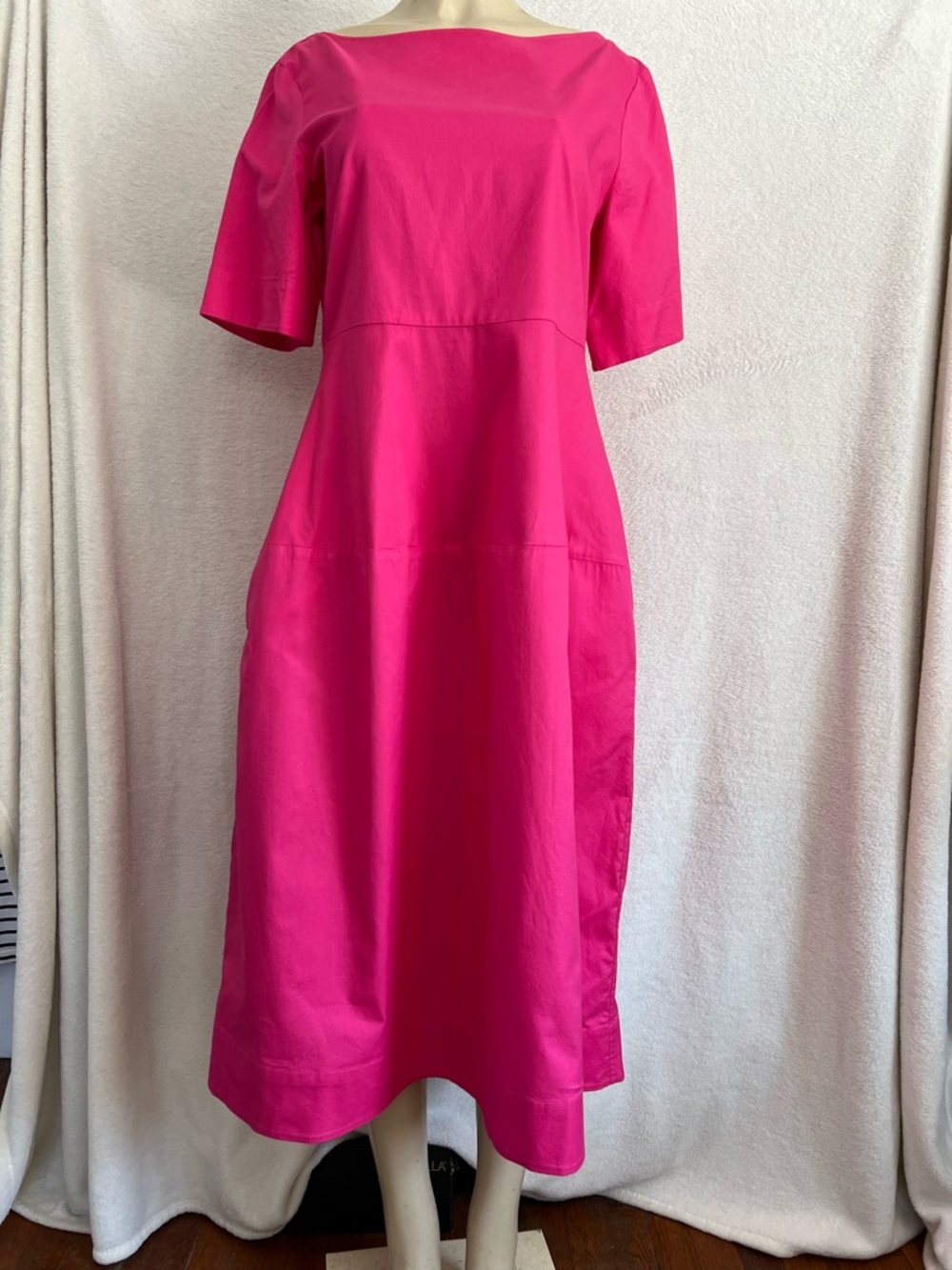 COS Women's Fuchsia Short-Sleeve dress Sz 12